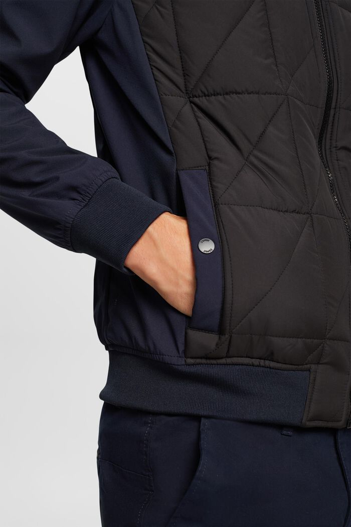Blouson softshell, NAVY, detail image number 0