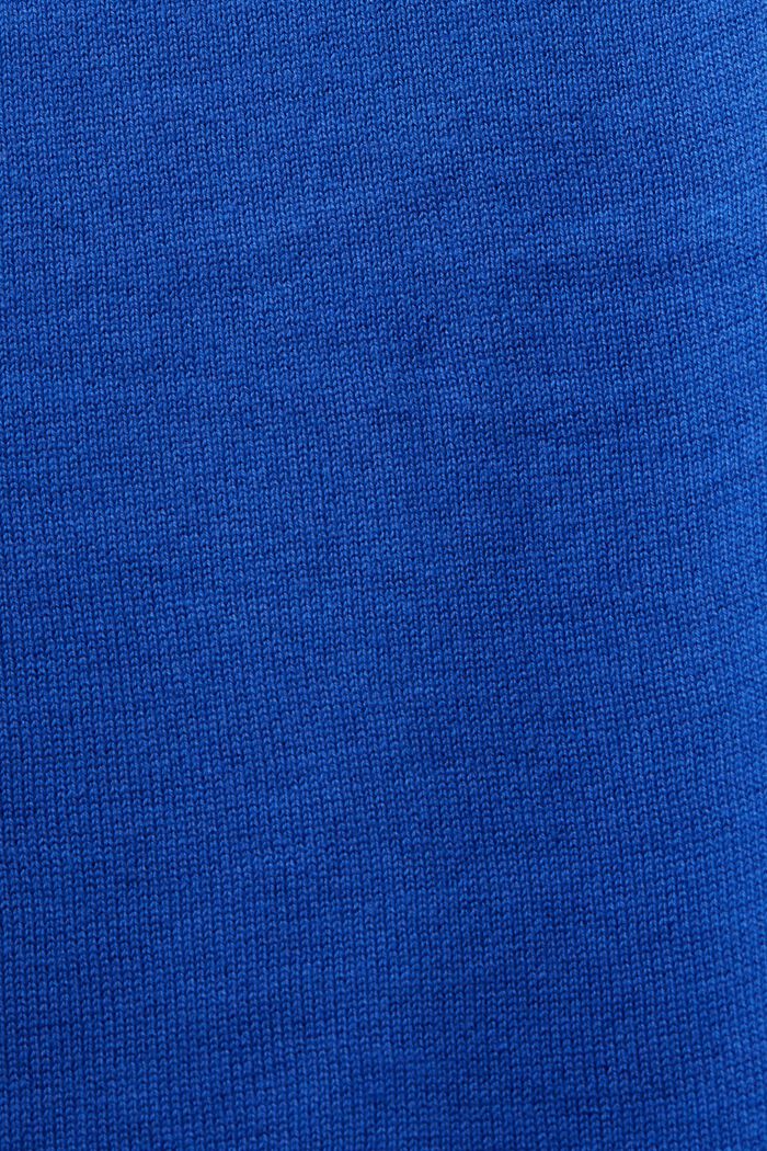 Pull-over à col bateau, BRIGHT BLUE, detail image number 4