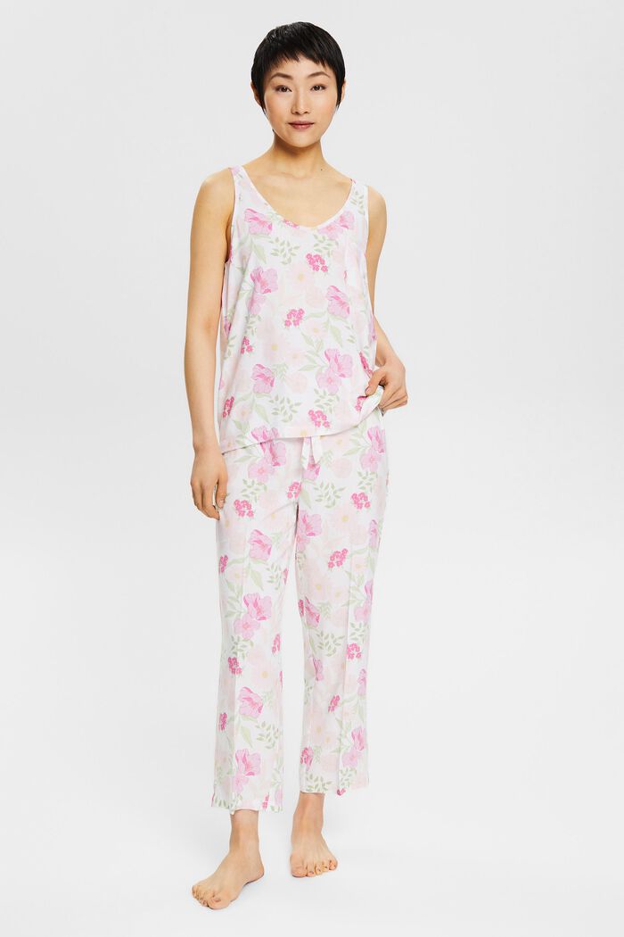 Pyjama à motif floral, LENZING™ ECOVERO™