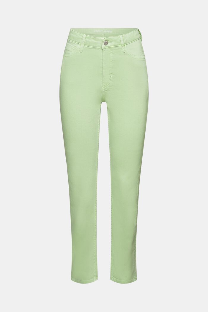 Retro slim jeans, LIGHT GREEN, detail image number 6