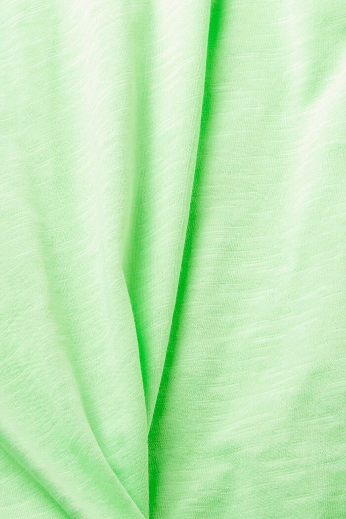T-shirt van slubkatoen, CITRUS GREEN, detail image number 5