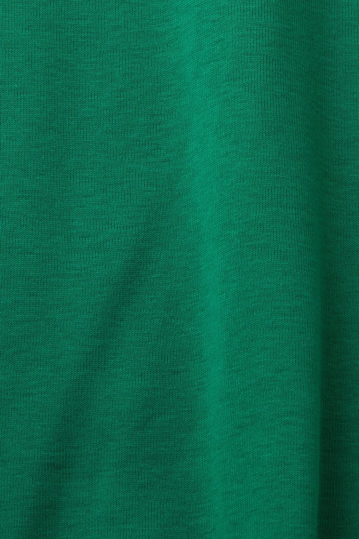 T-shirt en jersey de coton animé d’un logo, DARK GREEN, detail image number 5