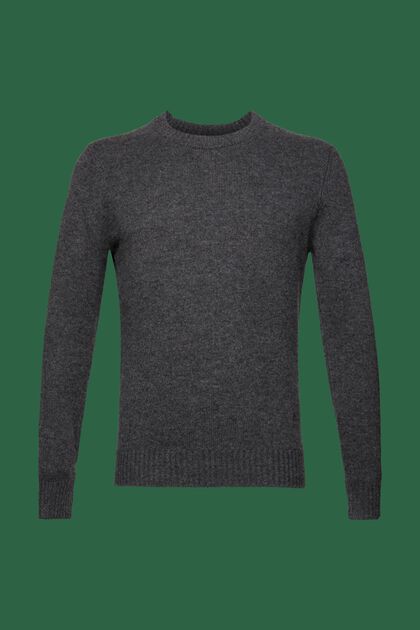 Pull-over en cachemire, ANTHRACITE, overview