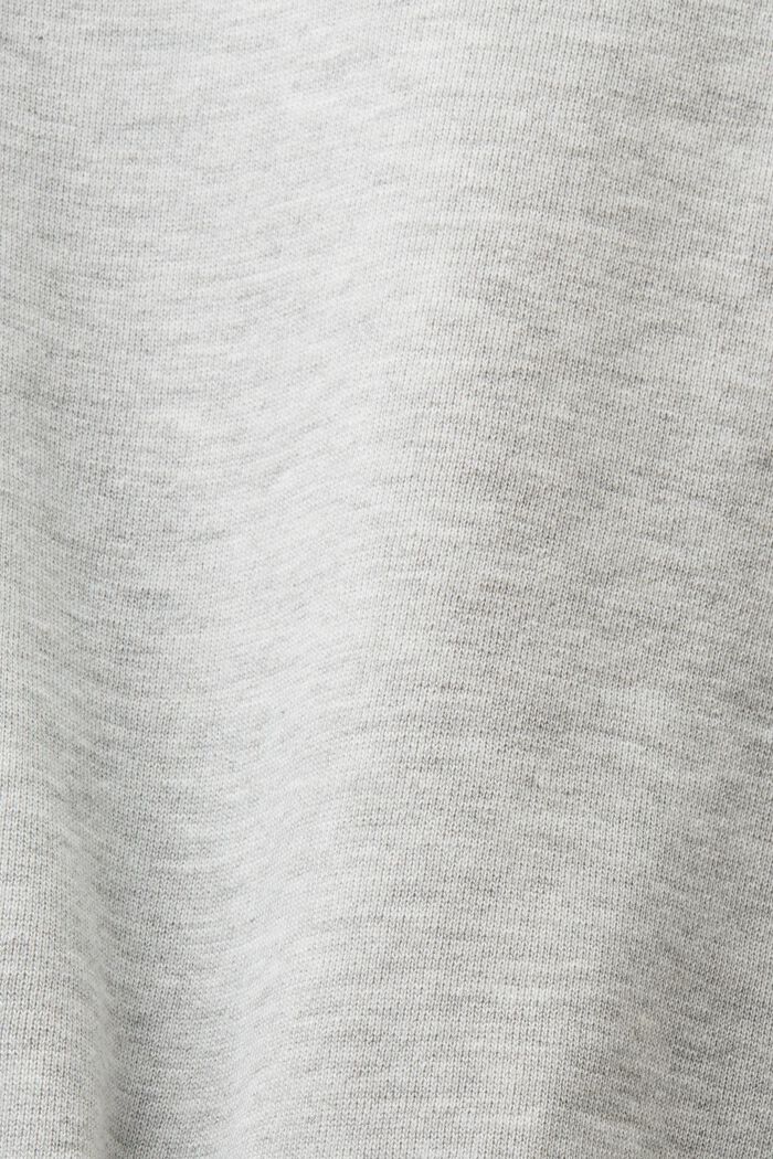 Sweat-shirt à manches longues logoté, LIGHT GREY, detail image number 5