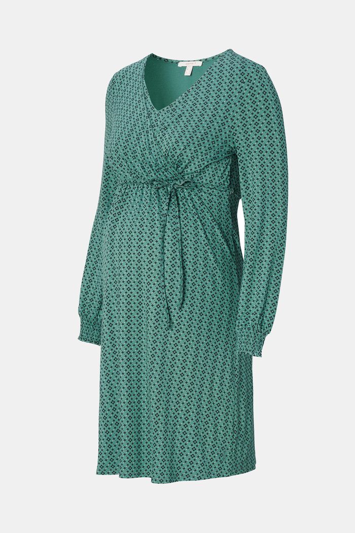 Jersey jurk met voedingsfunctie, LENZING™ ECOVERO™