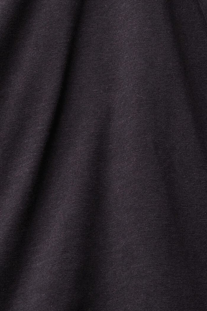 T-shirt à manches longues froncé CURVY, BLACK, detail image number 1