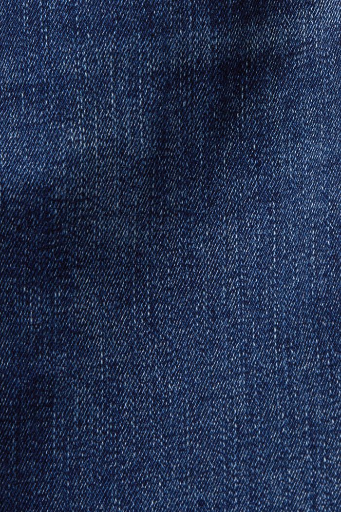 Jean Skinny en coton stretch recyclé, BLUE LIGHT WASHED, detail image number 6