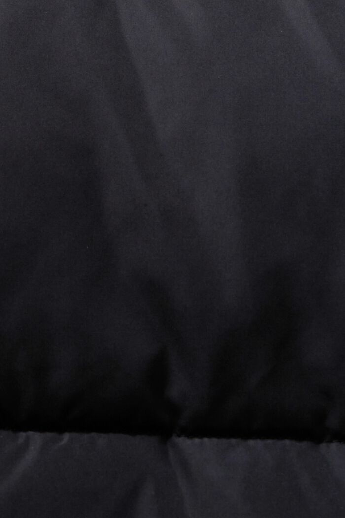 Gewatteerde mantel, BLACK, detail image number 6
