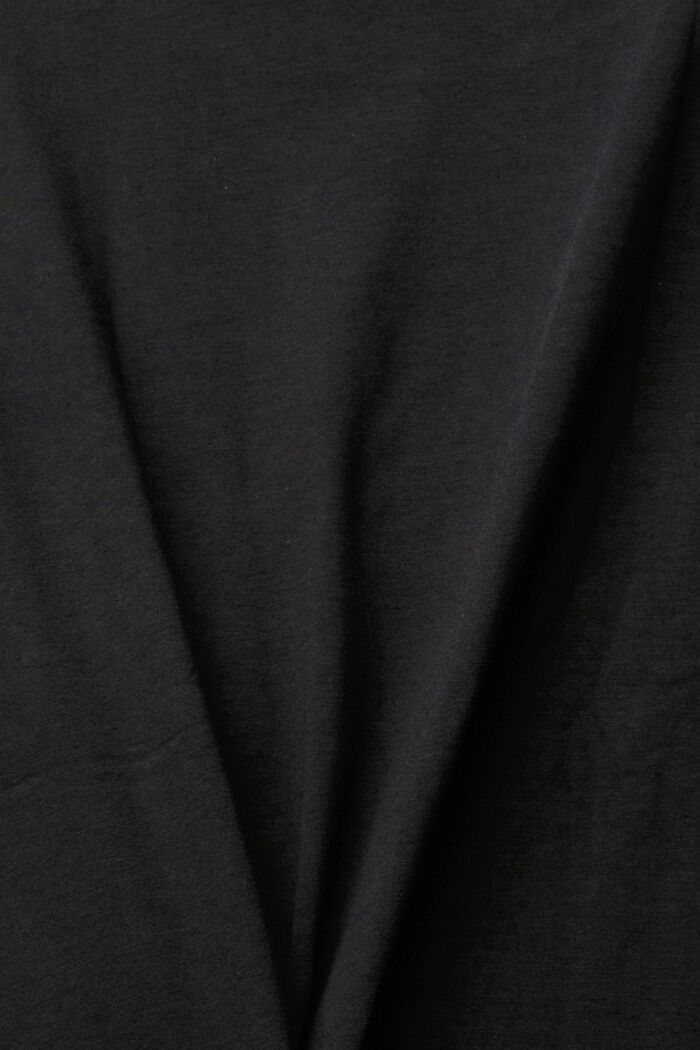 Pyjamashirt, BLACK, detail image number 1