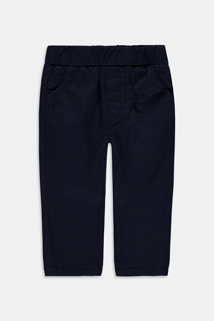 Pantalon à taille élastique, coton/stretch
