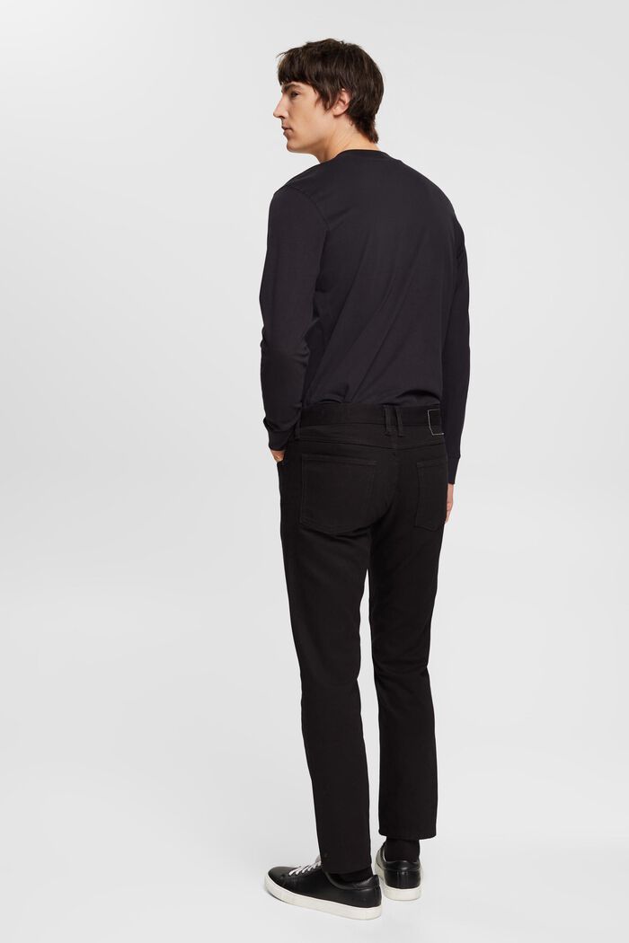 Slim fit-jeans, BLACK RINSE, detail image number 3
