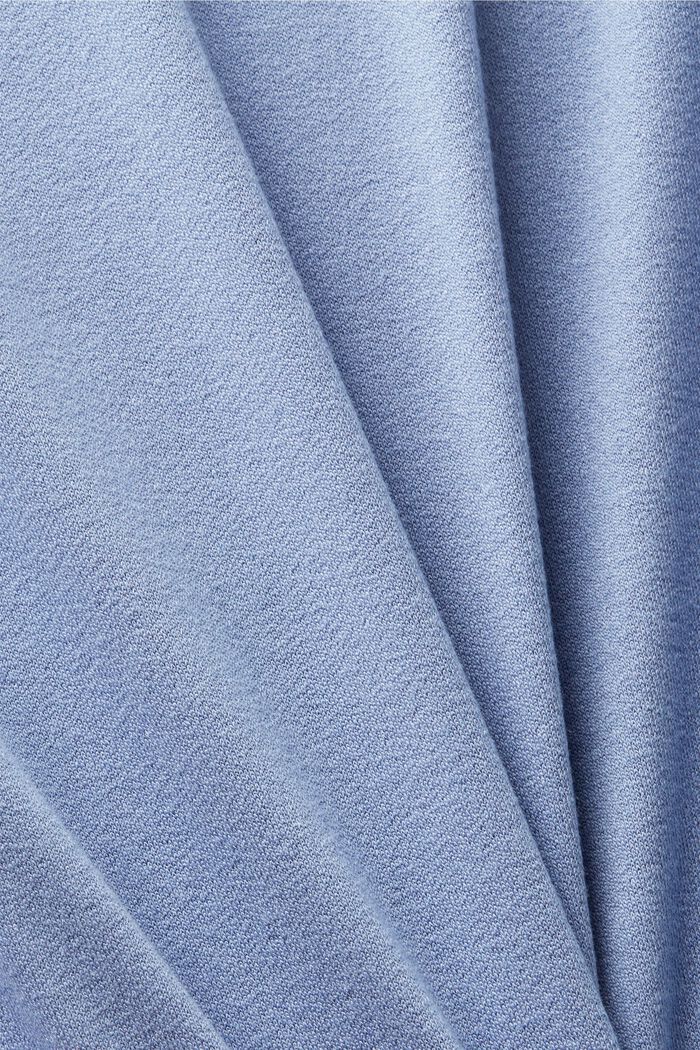Gesmokt shirt met lange mouwen, LENZING™ ECOVERO™, BLUE LAVENDER, detail image number 5