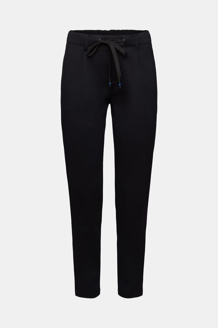 Pantalon stretch muni d´une taille élastique, BLACK, detail image number 7