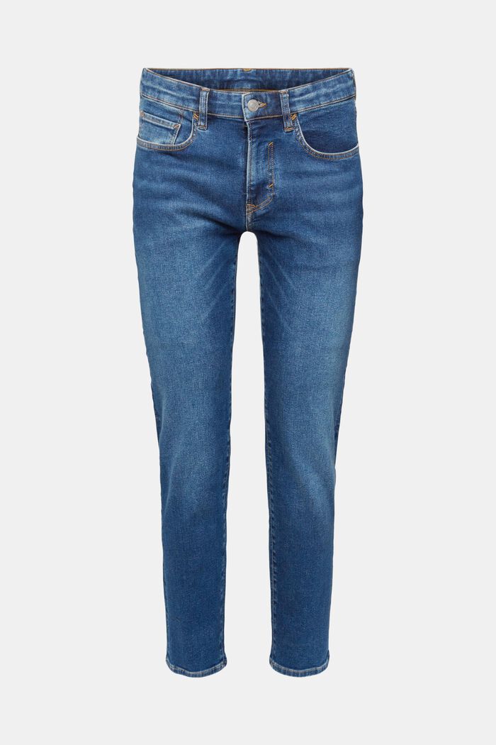Slim fit-jeans, BLUE MEDIUM WASHED, overview