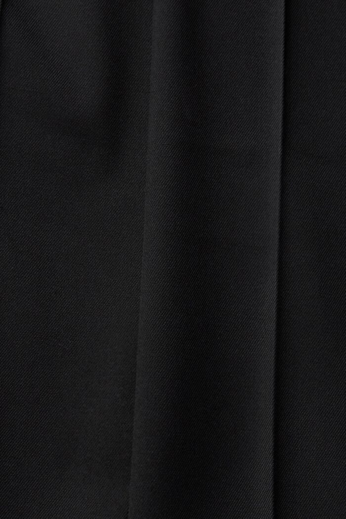 Mid-rise broek met toelopende pijpen, BLACK, detail image number 6