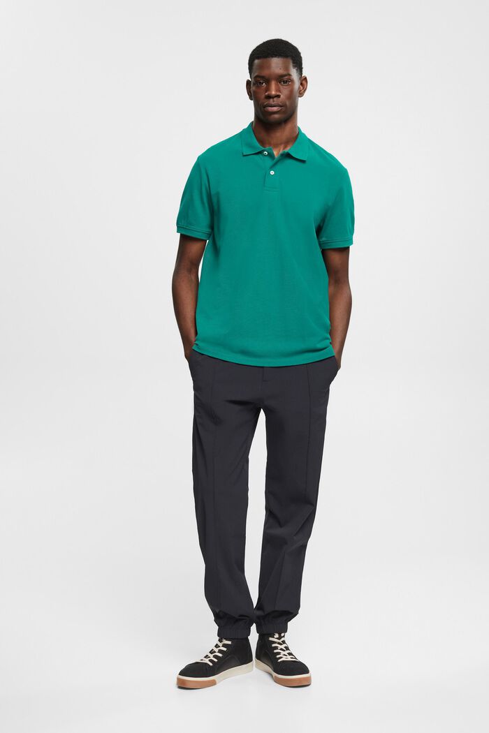 Polo coupe Slim Fit, EMERALD GREEN, detail image number 5