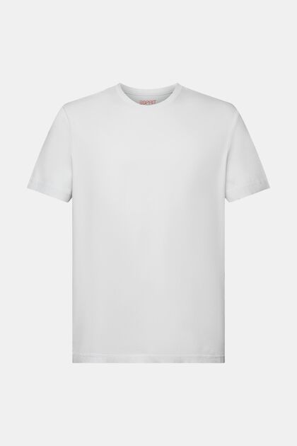 T-shirt en jersey à encolure ronde, 100 % coton