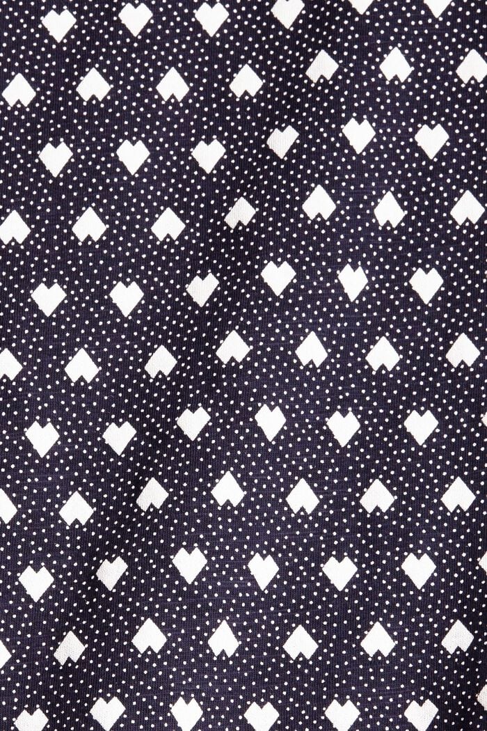 T-shirt met print all-over, NAVY, detail image number 4