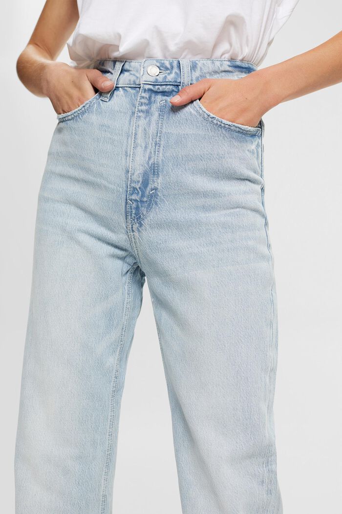 Jeans met 80s-pasvorm, TENCEL™, BLUE LIGHT WASHED, detail image number 2