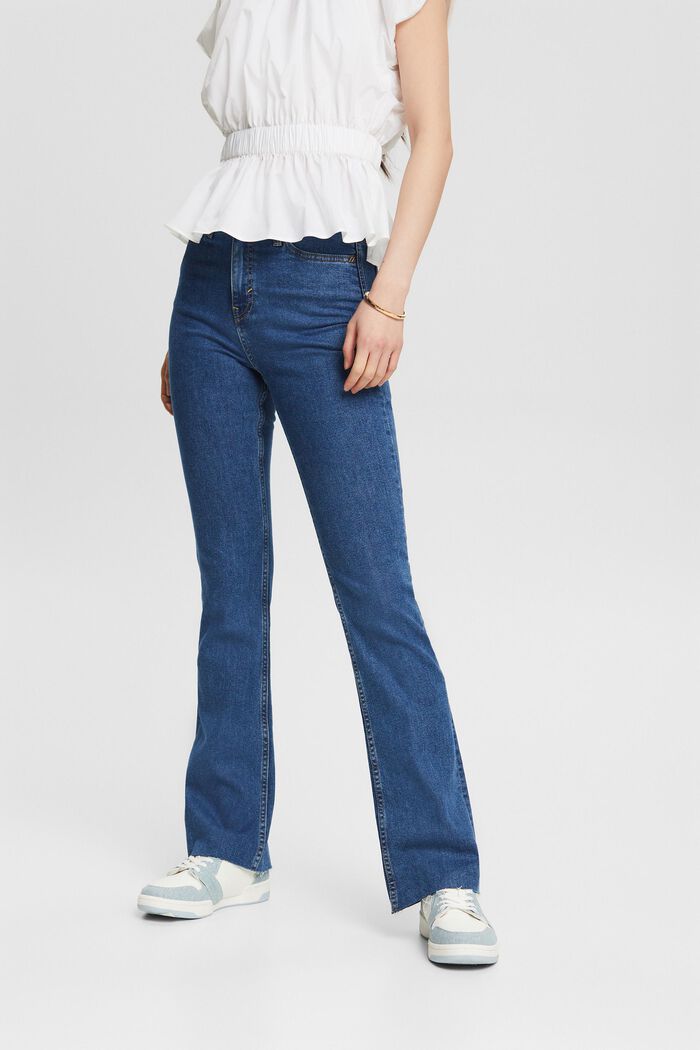 Ultra high-rise bootcut jeans, BLUE MEDIUM WASHED, detail image number 0