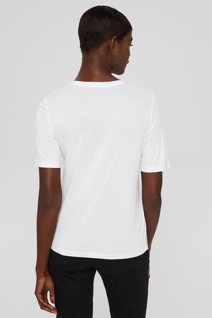 T-Shirts slim fit, WHITE, detail image number 3