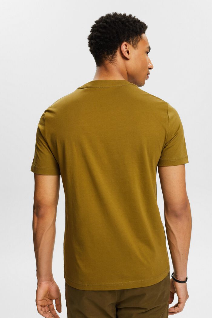 Jersey T-shirt van organic cotton, OLIVE, detail image number 2