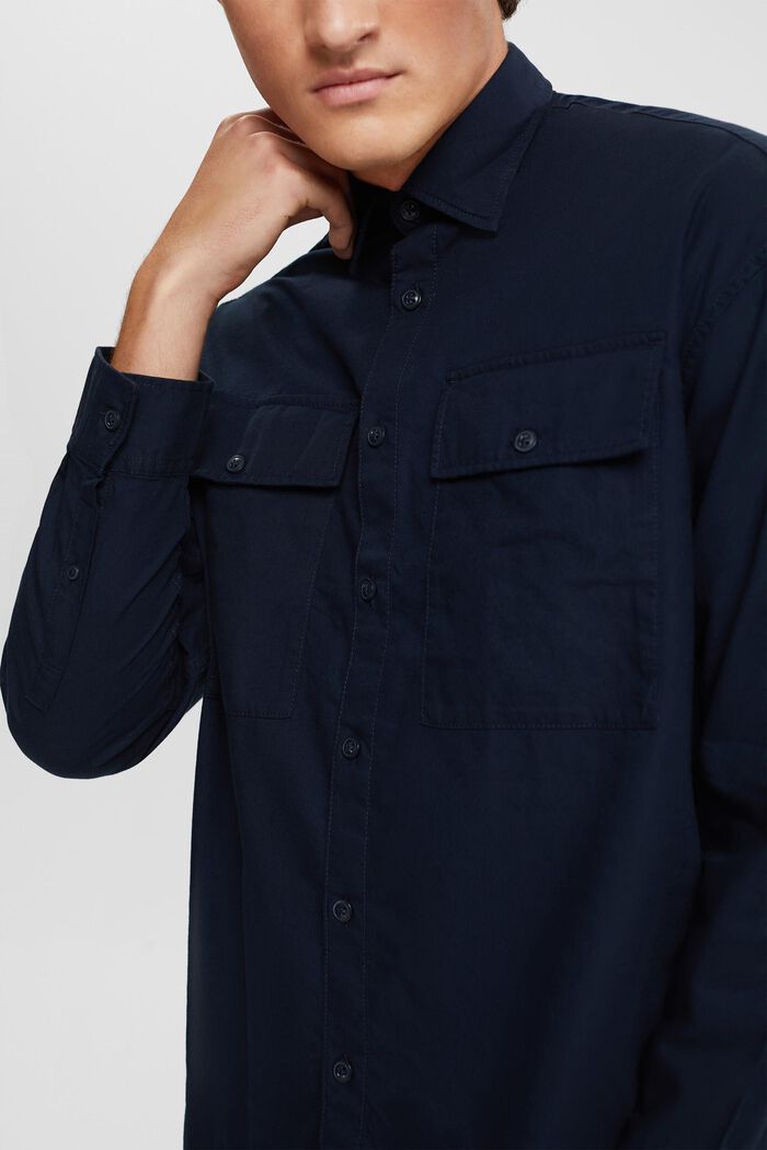 Shirts woven Oversized Fit, NAVY, detail image number 2