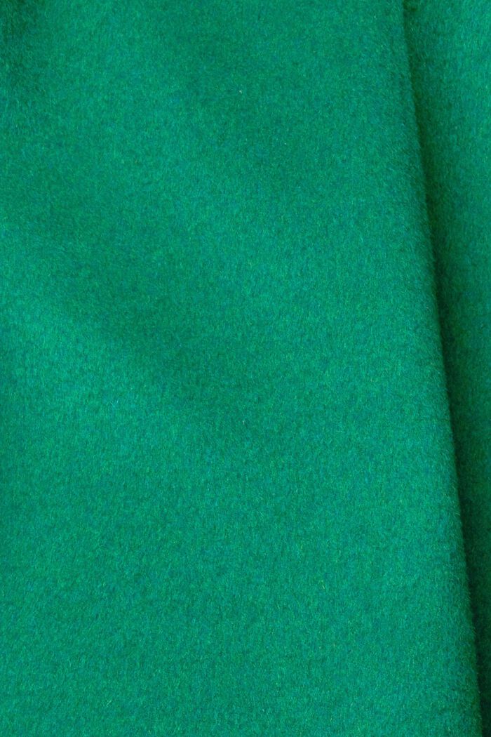 Manteau à teneur en laine, EMERALD GREEN, detail image number 5