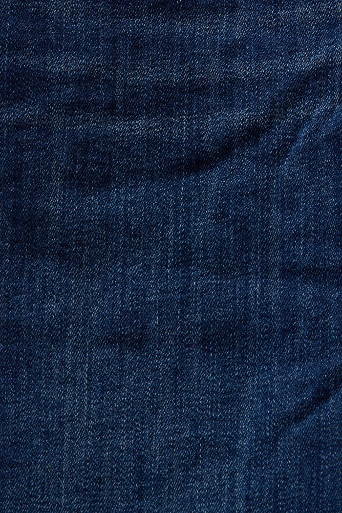 Short en jean à teneur en stretch, BLUE DARK WASHED, detail image number 6