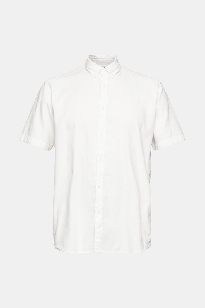 Chemise dotée d´un col à pointes boutonnées, OFF WHITE, detail image number 7