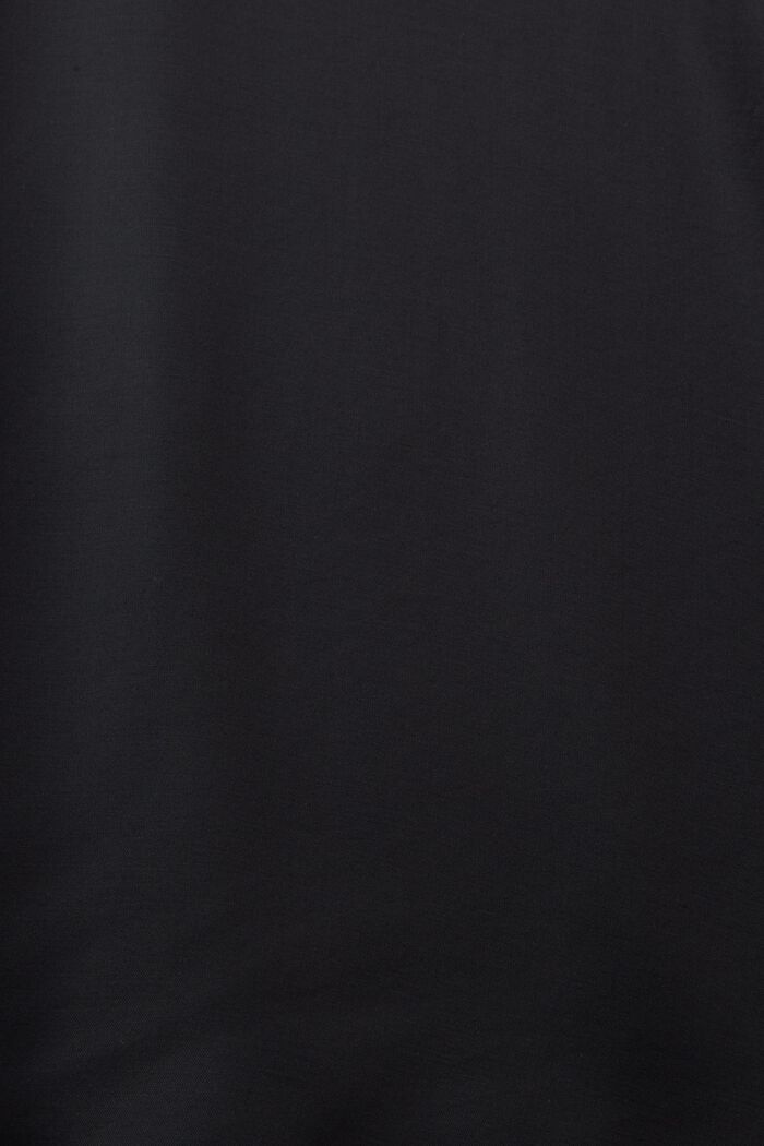 Satijnen blouse, LENZING™ ECOVERO™, BLACK, detail image number 7