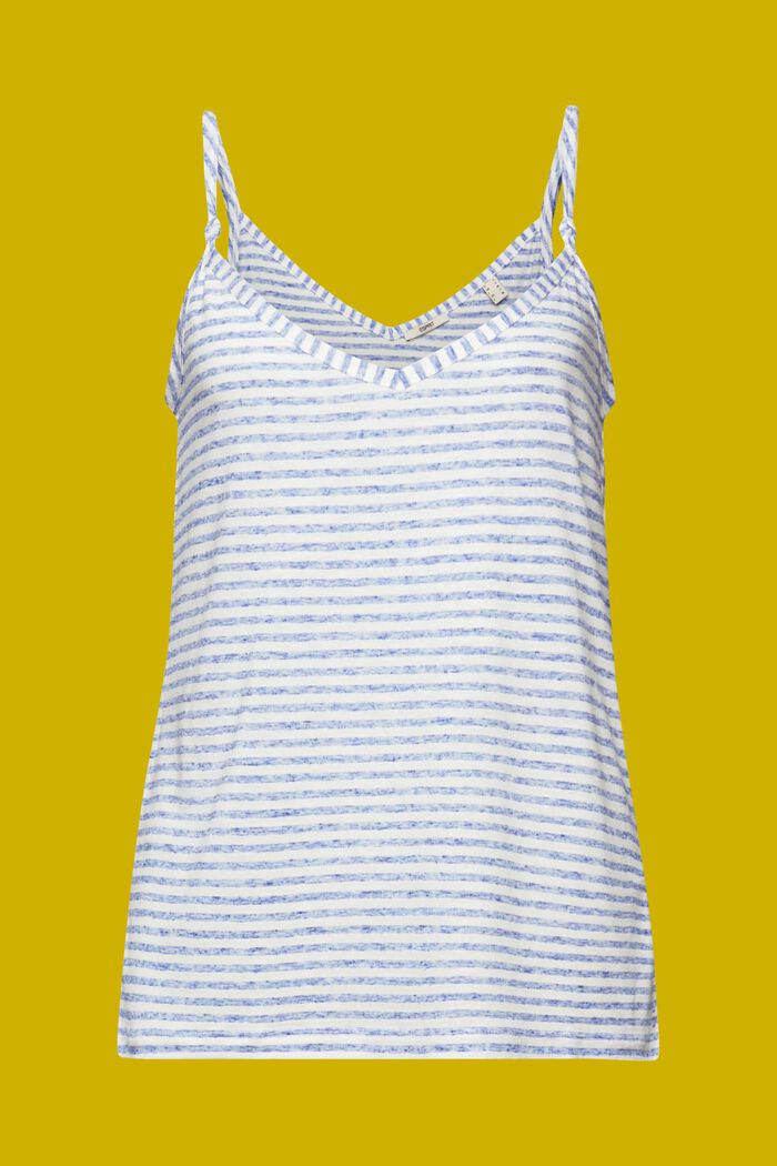 Gerecycled: jersey camisole, BRIGHT BLUE, detail image number 6