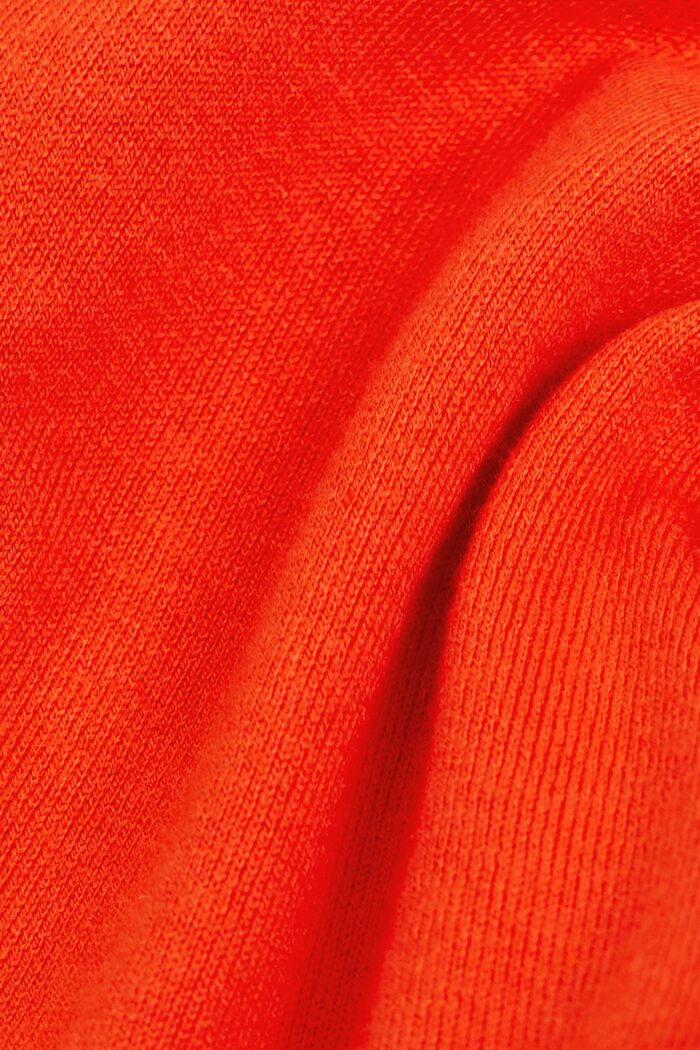 Vest met V-hals, ORANGE RED, detail image number 4