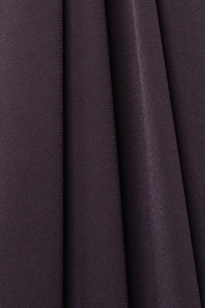 Maxi-jurk met striksluiting, ANTHRACITE, detail image number 5