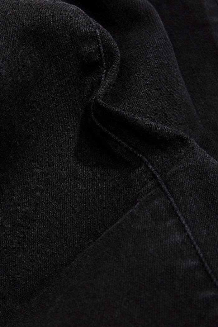 Jeans van biologisch katoen, BLACK RINSE, detail image number 7