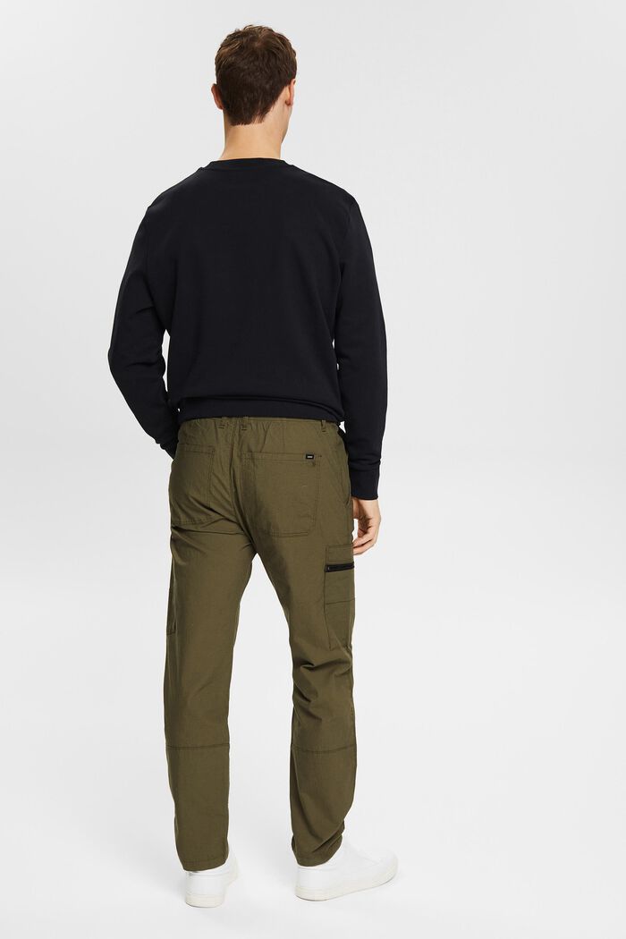 Pantalon à poches zippées, FOREST, detail image number 4