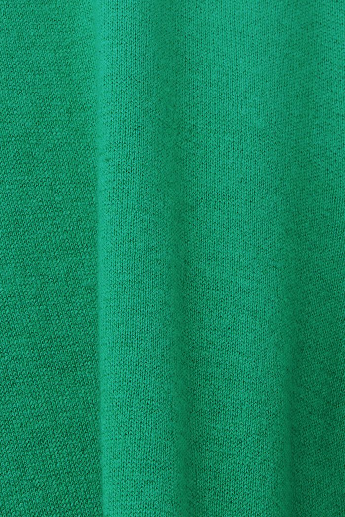 Poloshirt van een mix van tencel en duurzaam katoen, GREEN, detail image number 5
