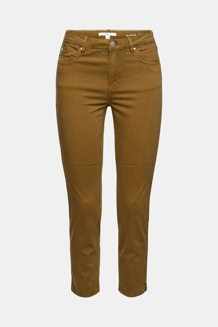 Pantalon super stretch à teneur en LYCRA®T400®, KHAKI GREEN, detail image number 2