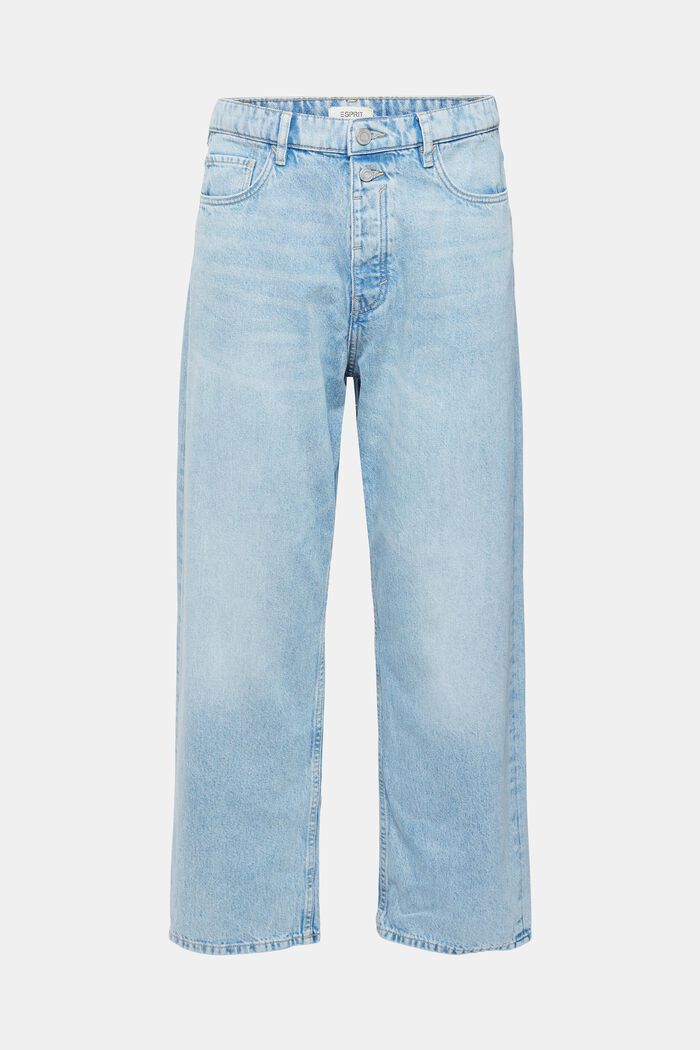 Jeans met een los model van duurzaam katoen