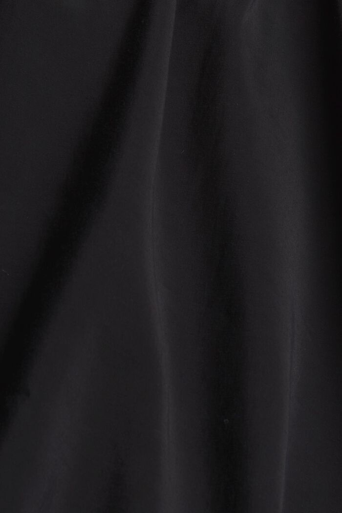 Robe-chemise en LENZING™ ECOVERO™, BLACK, detail image number 4
