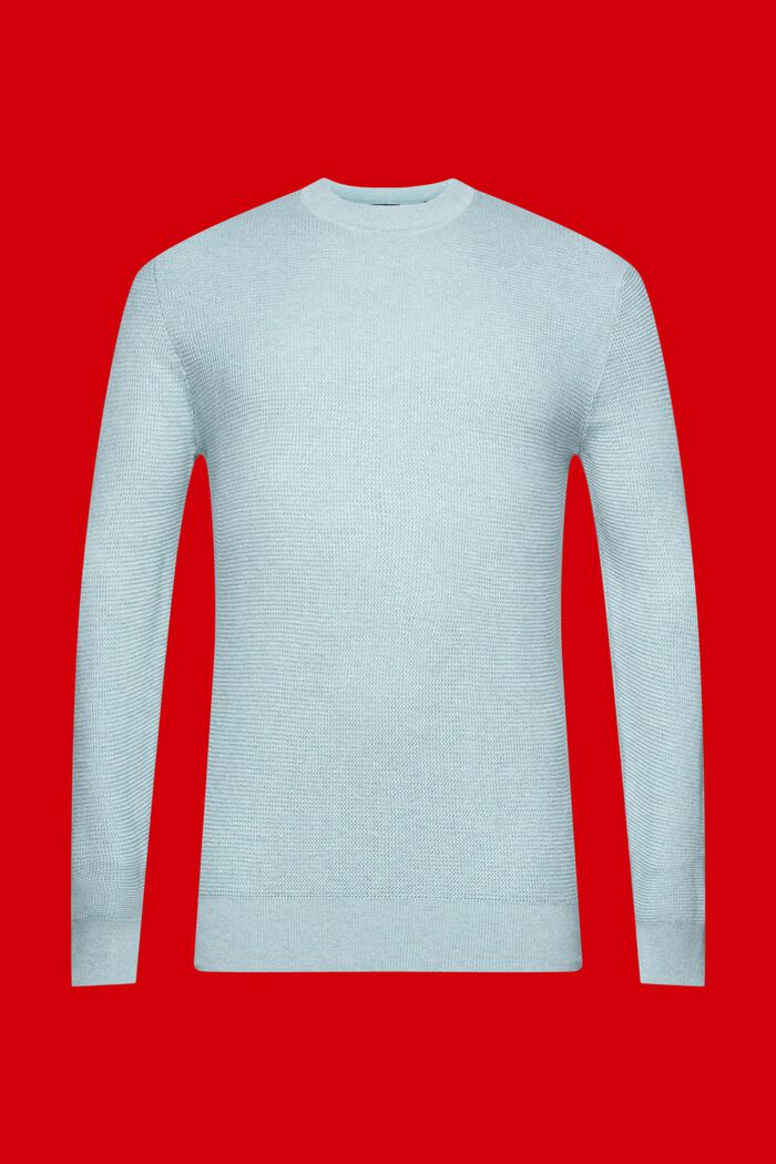 Gestreepte sweater, GREY BLUE, detail image number 5