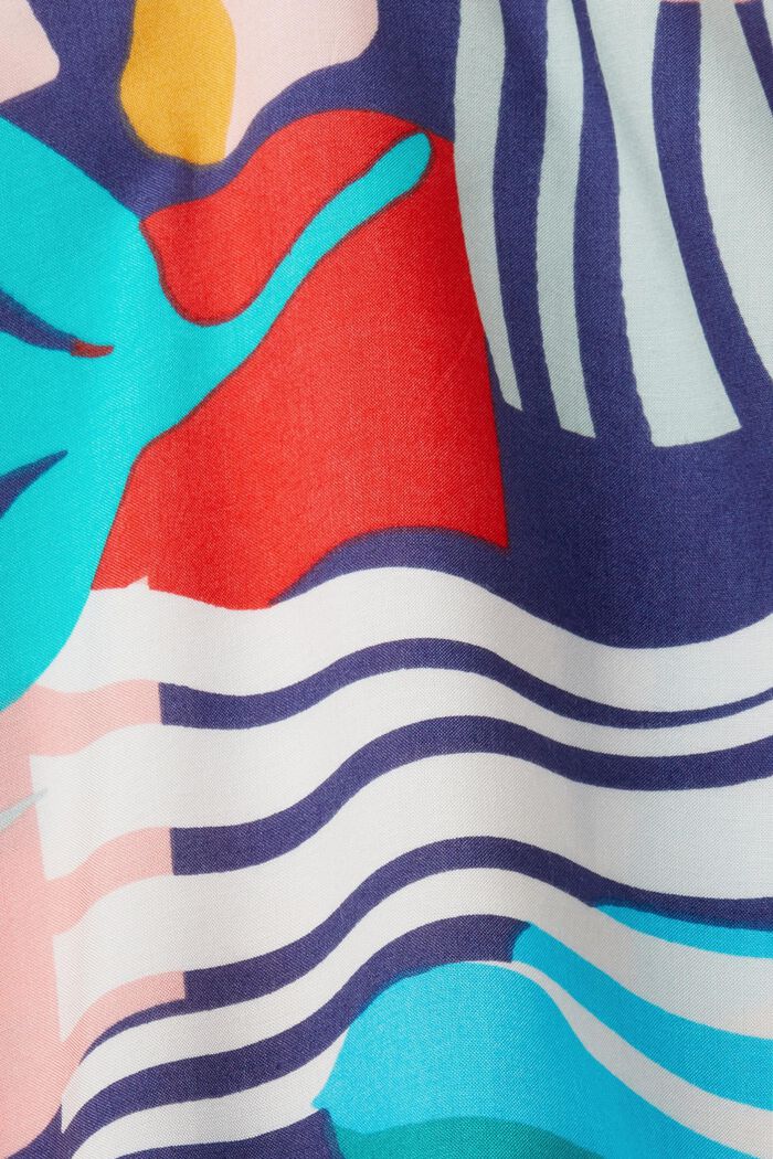 Robe de plage à imprimé multicolore, INK, detail image number 4