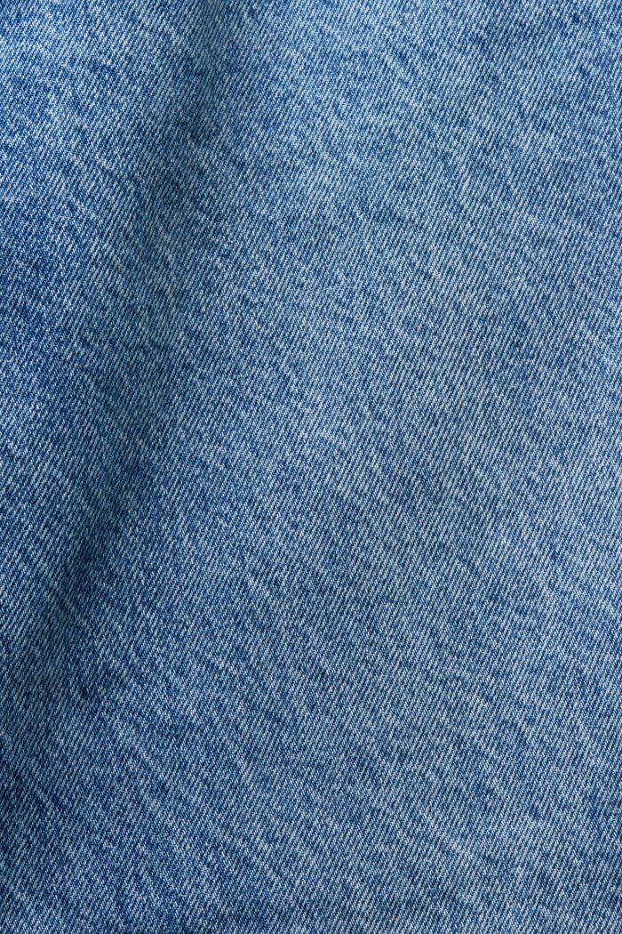 Casual retro jeans met middelhoge taille, BLUE LIGHT WASHED, detail image number 6