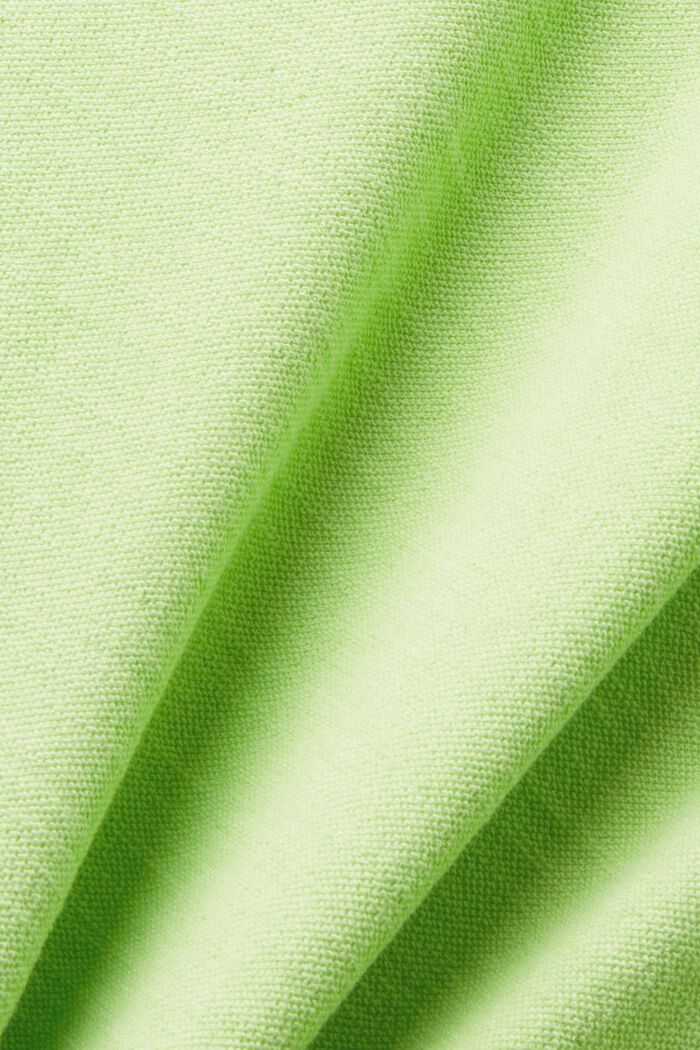 Sweat-shirt texturé, CITRUS GREEN, detail image number 5