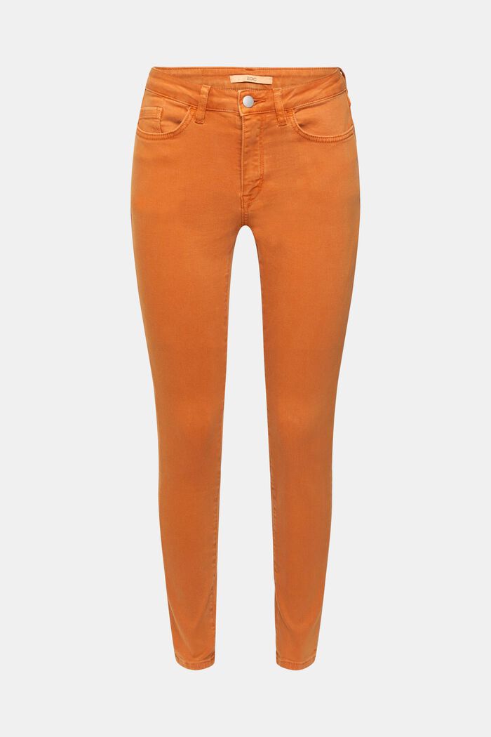 Pantalon stretch de coupe Skinny Fit, HONEY YELLOW, detail image number 6
