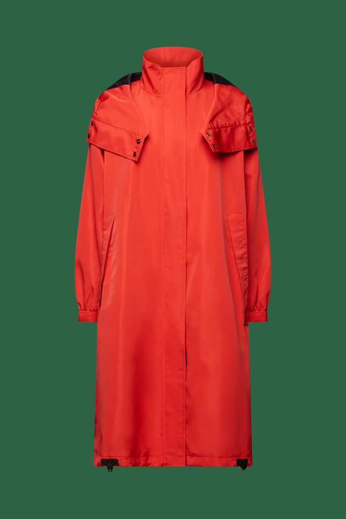 Manteau à capuche amovible, RED, detail image number 6