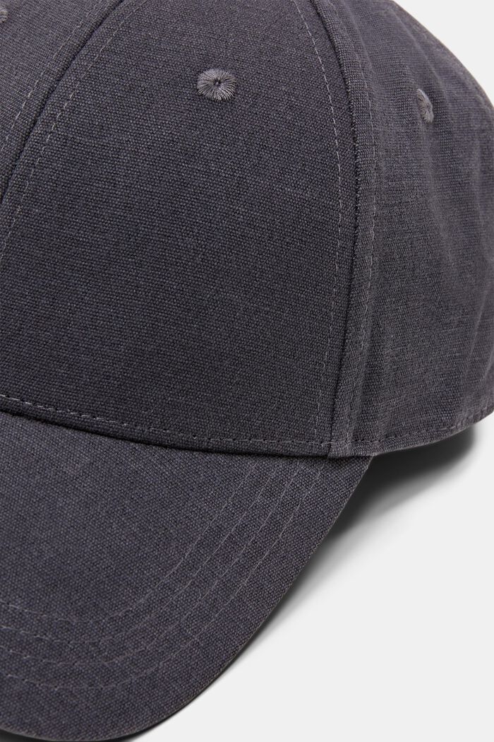 Casquette en toile, ANTHRACITE, detail image number 1