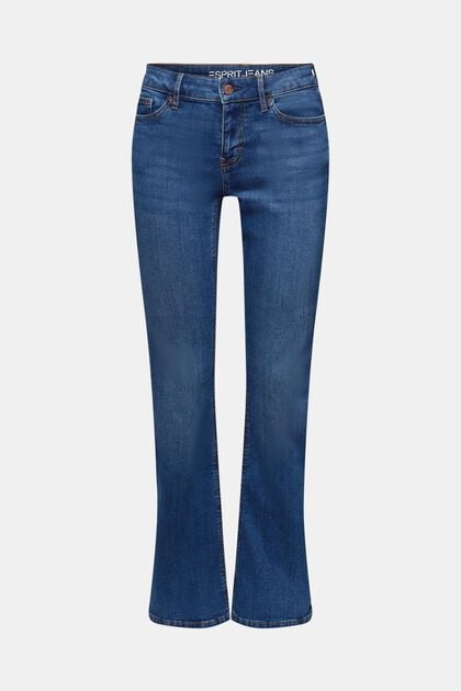 Bootcut jeans met middelhoge taille