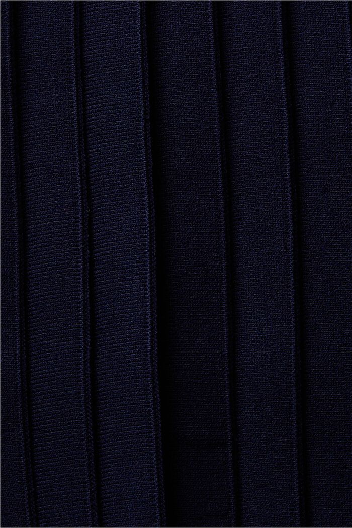 Mini-jupe en maille plissée, NAVY, detail image number 5
