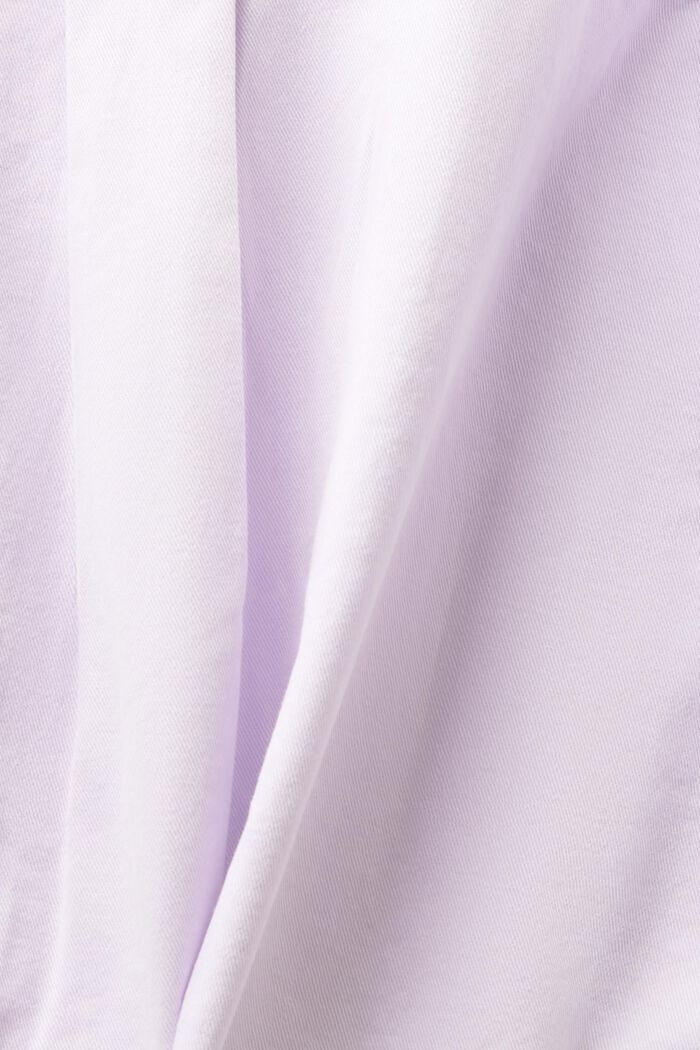 Overhemdblouse met lange mouwen, LAVENDER, detail image number 6
